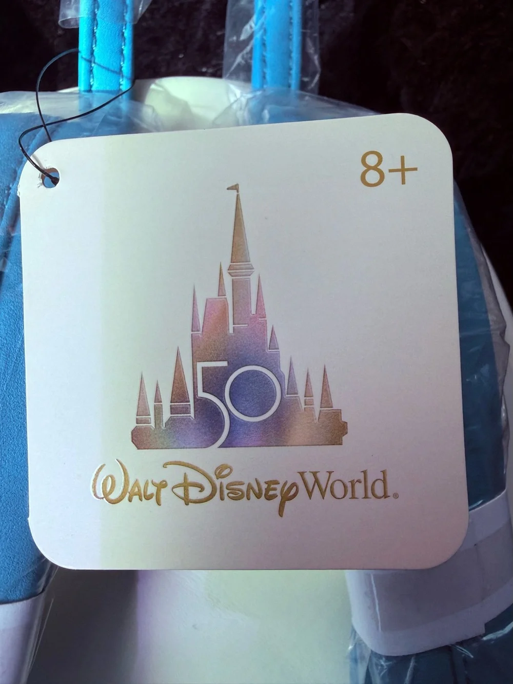 Loungefly Walt Disney World 50th Anniversary 2022 Mini Backpack Blue #Disney #50
